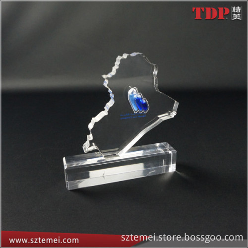 Customized Acrylic Clear Award Plexiglass Embedment Award
